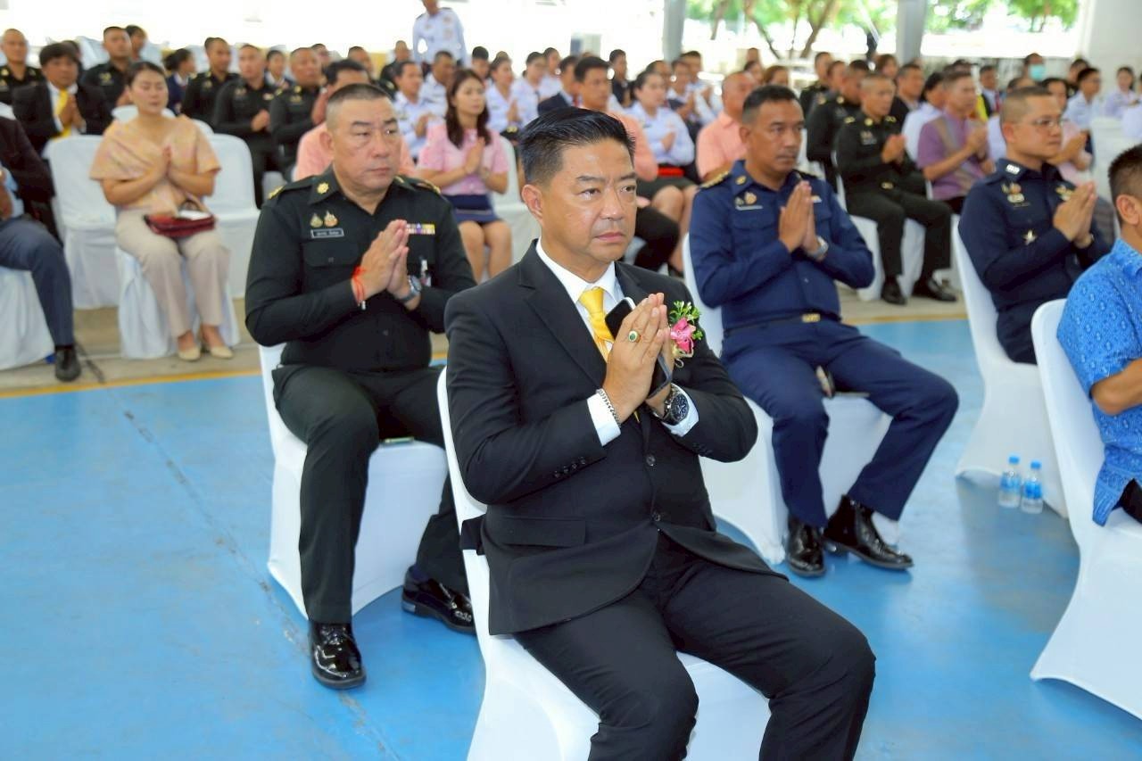 ว่าที่ ร.ต.ฐาพล สาติยะ ว่าที่นายกสมาคมศิษย์เก่า ช่างกล ขส.ทบ. พร้อมด้วยคณะกรรมการสมาคมฯ เดินทางไปร่วมงานวันสถาปนา โรงเรียนกองทัพบกอุปถัมภ์ - 13